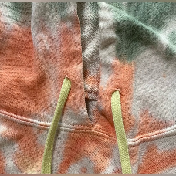 Wild Fable Tie-Dye Hoodie - Orange, Green, Yellow - Picture 6 of 6
